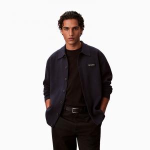 Calvin Klein Трикотаж Men's CEF Navy Blue Lapel Moderate