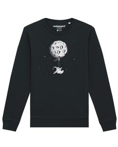 Свитер Watapparel Sweatshirt Funny Spaceman, черный