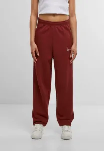 Небольшие фирменные базовые спортивные брюки Karl Kani, Dark Red