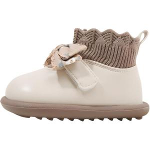 Нескользящая обувь для малышей MAIBUXIONG, бежевый