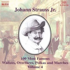 CD диск Strauss, J.Jr.: 100 Most Famous Waltzes/Ovt/Po