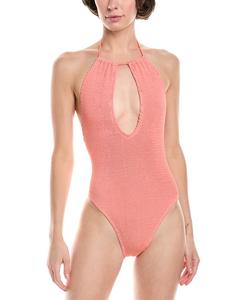 Бондана с глазками купальник Бижу слитный Bond-eye swim, розовый