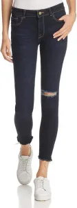 DL1961 Florence Instasculpt Mid-Rise Skinny Fit женские укороченные джинсы
