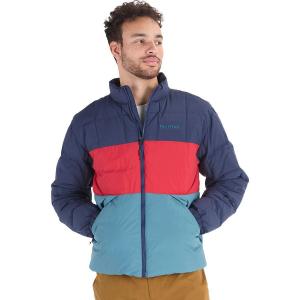 Куртка Marmot Ares Down Marmot, Arctic Navy/Team Red/Moon River