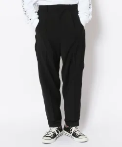 Шерстяные брюки Lusor на молнии B'2Nd, цвет Black