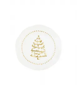 Тарелка Giorno di Festa Canape Plate Vietri, белый