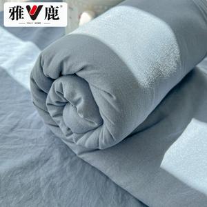 Yalu Простыня с наволочкой 160х230 см из дышащего хлопка, цвет Misty Blue