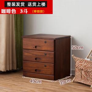 Yu Senyi Комод для спальни из дерева, 5 ящиков с замком, современный дизайн