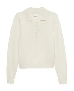 Вязаный воротник-поло Lola Alchemist, белый