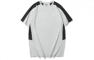 Джек Вулфскин Футболка с Регланными Рукавами Мужская, Прохладный Серый/6709