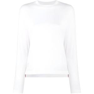 THOM BROWNE Футболка FW21 женская белая