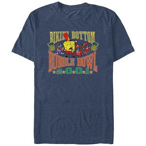 Футболка Big & Tall Spongebob Squarepants Bikini Bottom Bubble Bowl 2001 Nickelodeon