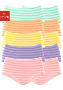 Трусики Petite Fleur (10 шт.) из эластичного хлопка, зеленый