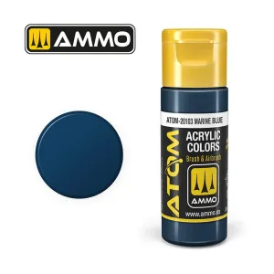 морской синий, ATOM Acrylic Paints