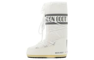 Женские ботинки Moon Boot зимние на толстой подошве, белый