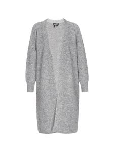 DreiMaster Женский кардиган серого меланжевого цвета