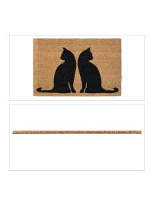 Коврик для ног relaxdays, цвет natur/schwarz