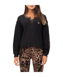 Толстовка с V-образным вырезом Liu Jo, черный