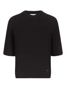 Свитер Dara с короткими рукавами Loulou De Saison, черный