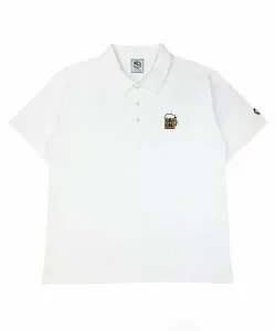 Футболка-поло YOIDORE/Drunken Cheers to Beer с короткими рукавами (мужская) Select Brands, цвет White