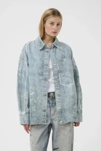 Блузка корнелия на пуговицах Gestuz, Denim Blue