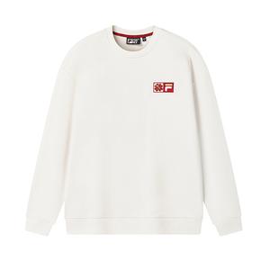 Оригинальный свитшот унисекс парового белого цвета Steam White FILA, белый