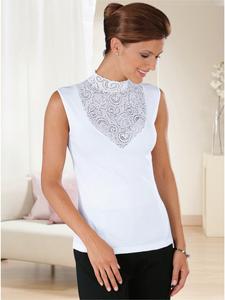 Рубашка-блейзер белого цвета Nina von C.