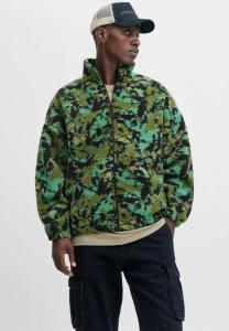 Флисовая куртка Jack & Jones Fleece jacket, Pirate Black/Black