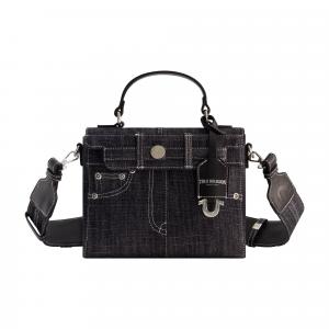 True Religions Jean Pocket Mini Flap, черный