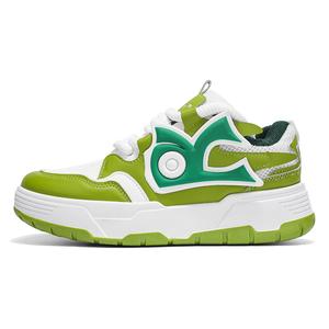 TONYBEAR Низкие скейтерские кроссовки мужские зеленые, цвет Green