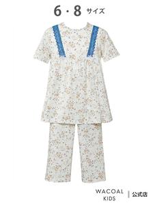 Детская пижама Wacoal для девочек, рукав 3/4, короткий рукав, длина 3/4, 100% хлопок (основная часть) Wacoal Kids, цвет Be