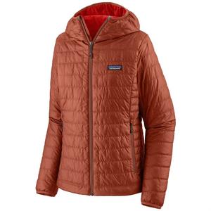 Толстовка Nano Puff Hoodie - женская Patagonia, Burnished Red