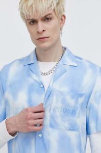 Рубашка Hugo, синий