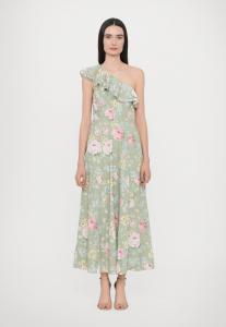 Платье Needle & Thread POMPADOUR GARDEN ONE SHOULDER DRESS, Meadow/Green
