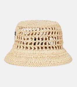 Панама из рафии Prada, Naturale