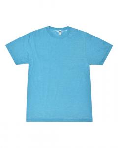Футболка с эффектом выгорания от кислотной стирки Colortone, цвет sky