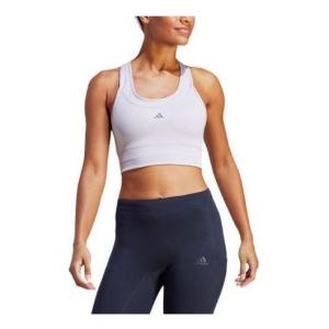 Бюстгальтер (WMNS) adidas Medium-Support Running Pocket Bra 'White'