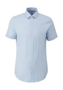 Рубашка на пуговицах классического кроя s.Oliver BLACK LABEL, светло-голубой