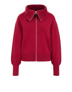 Вязаный кардиган WE Fashion, красный