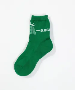 Короткие носки с логотипом Archivio, цвет Green(055)