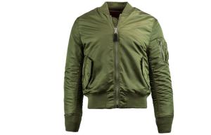 Alpha Industries Куртка унисекс армейского зеленого цвета
