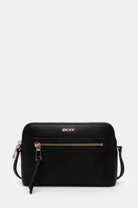 Кожаная сумочка Dkny, черный