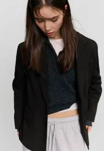 Простой пиджак Bershka, Black
