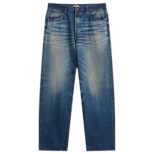 Прямые джинсы с пятью карманами Fear Of God, Mid Indigo