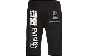 Джинсовые шорты мужские черные Evisu, черный