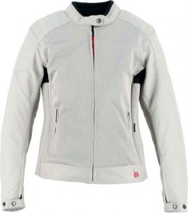 Женская текстильная мотоциклетная куртка Helstons jody air mesh, Silver