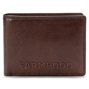 Кошелек Farmhood Memphis RFID Schutz Leder 12.5 см, темно-коричневый