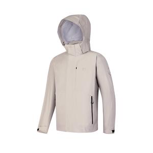 FILA Водонепроницаемая ветровка унисекс с флисовой подкладкой серого цвета, Fleece-Lined Gray