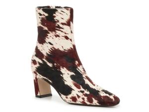 Ботинки Steve Madden Willa Bootie, Brown/White Cow Print Calf Hair Leather