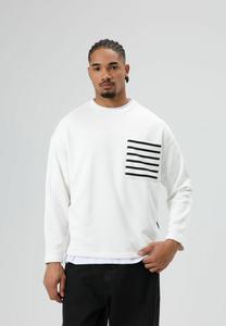 Толстовка Lucy & Sam WITH DROPPED SHOULDERS, Ecru/Off-White